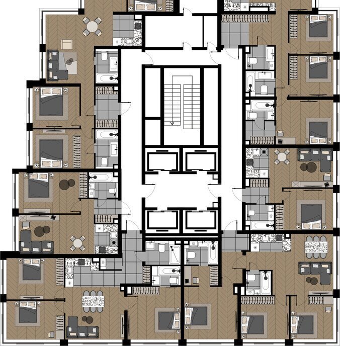 квартира г Москва ул Берзарина 37 Поле, Октябрьское фото 1