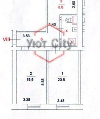 квартира г Москва метро Бульвар Рокоссовского ул Бойцовая 18к/4 фото 11