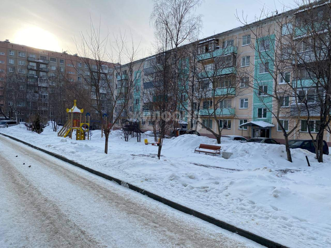 квартира г Новосибирск метро Площадь Гарина-Михайловского р-н Железнодорожный ул Челюскинцев 12 фото 6