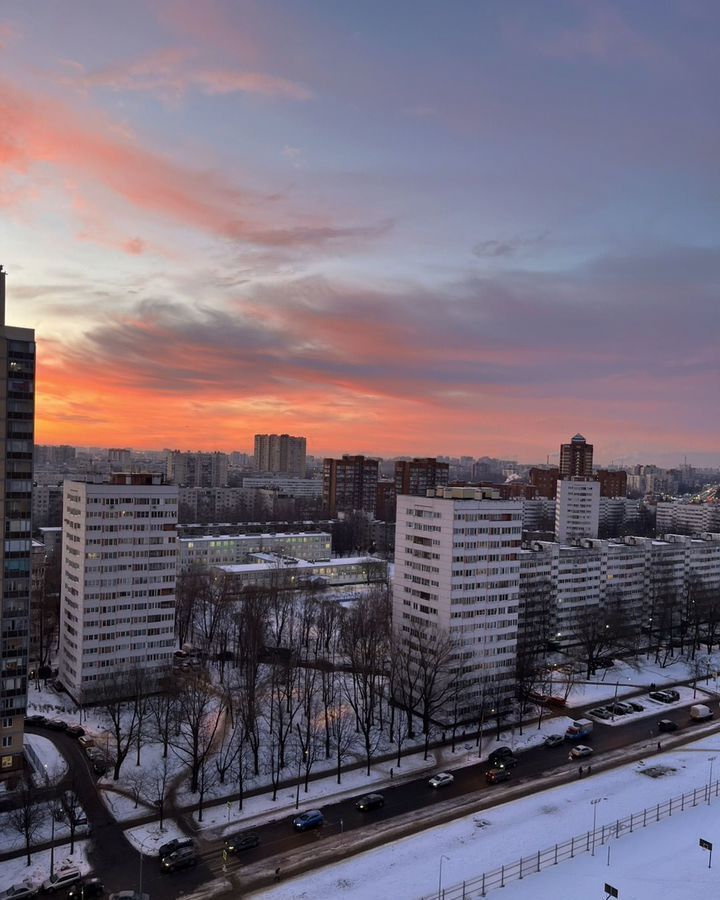 квартира г Санкт-Петербург метро Проспект Просвещения ул Руднева 14к/2 фото 5