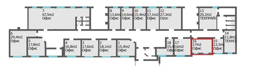 офис г Краснодар р-н Центральный ул им. Хакурате 12 фото 4