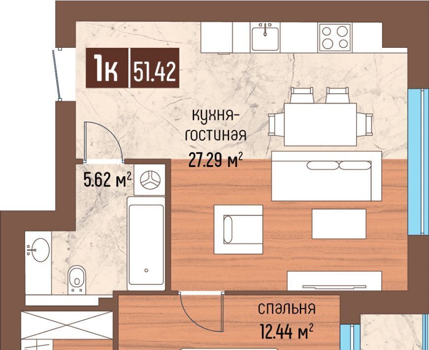 квартира р-н Светлогорский г Светлогорск ул Ольховая 32к/10 фото 1