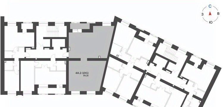 квартира р-н Нижнекамский г Нижнекамск 15-й микрорайон фото 2
