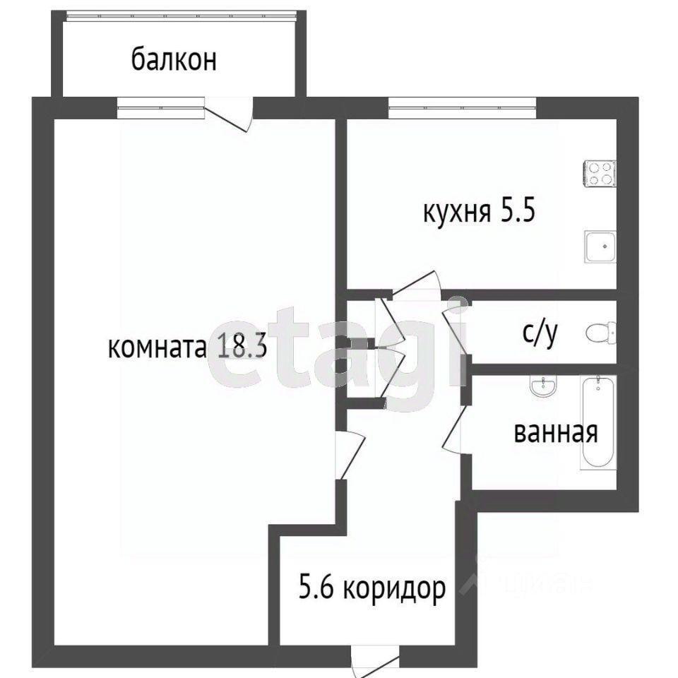 квартира г Санкт-Петербург пр-кт Ветеранов 76 округ Ульянка, Ленинградская область, Кировский район фото 2