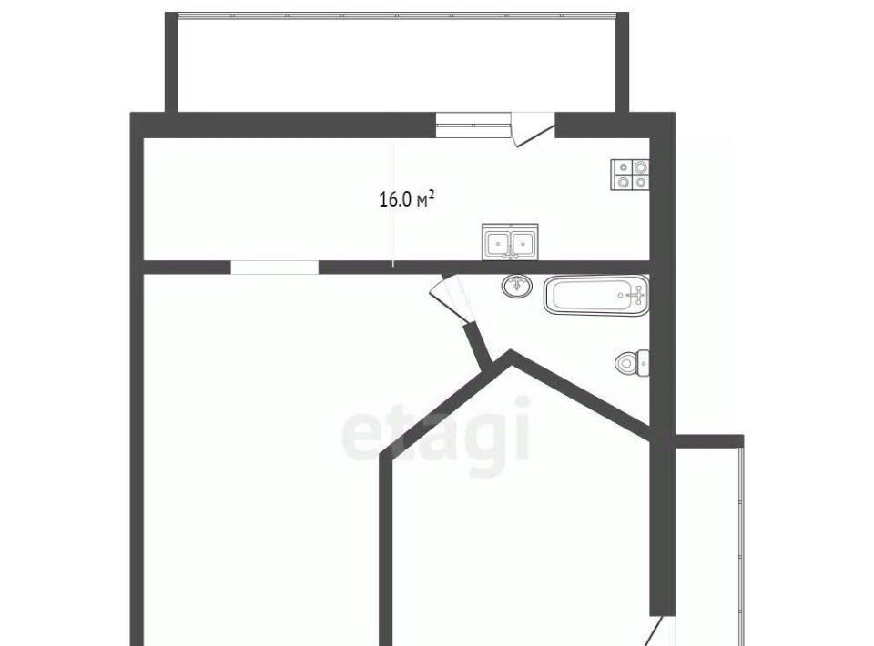квартира г Оренбург р-н Дзержинский ул Автомобилистов 2/2 фото 2