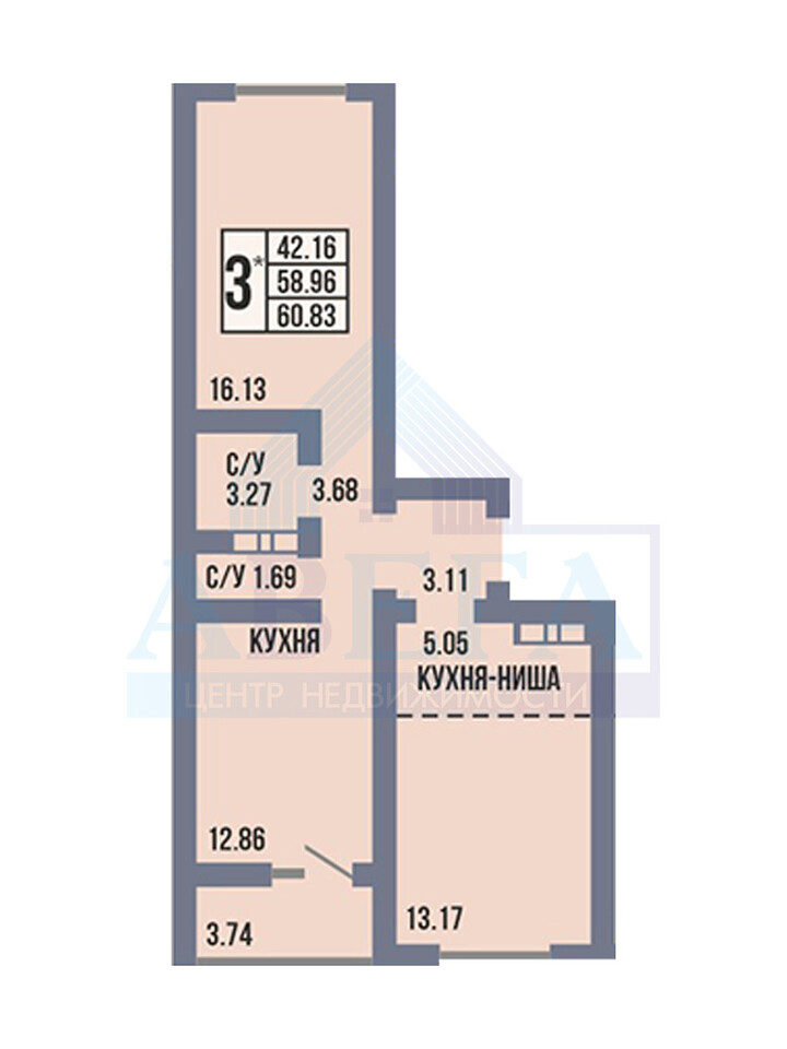 квартира г Оренбург ул Рокоссовского 29/1 городской округ Оренбург фото 4