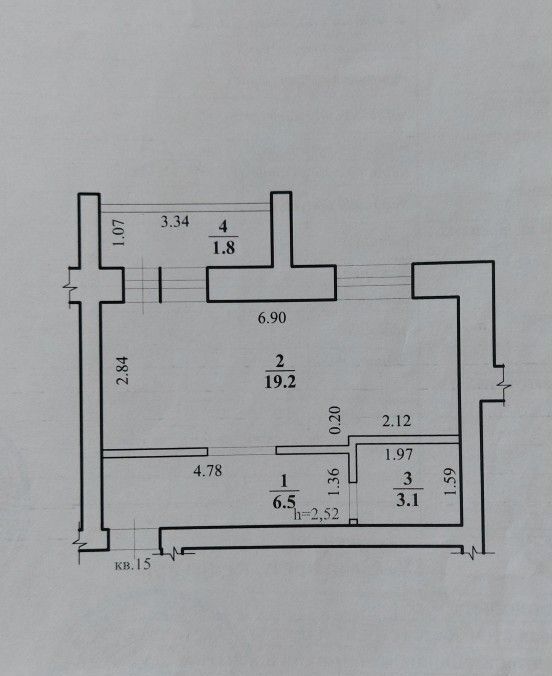 квартира г Чита п Текстильщиков р-н Черновский 3-й мкр-н, 6 фото 10