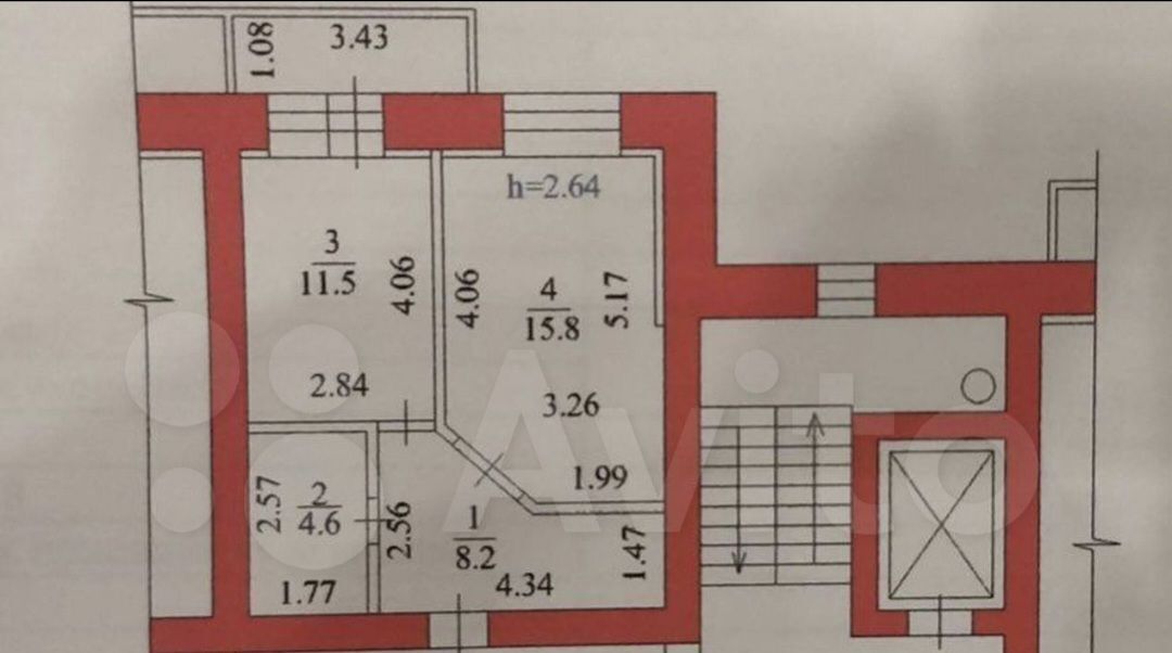 квартира г Благовещенск ул Кантемирова 23 2-й мкр фото 13