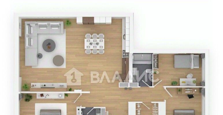 квартира г Владимир р-н Октябрьский ул Мира 5б фото 2