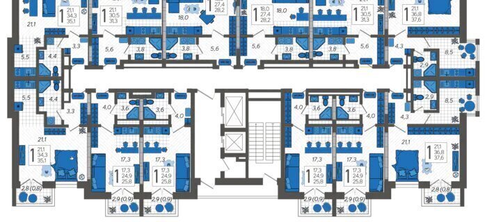 квартира г Сочи ул Искры 88к/3 фото 2