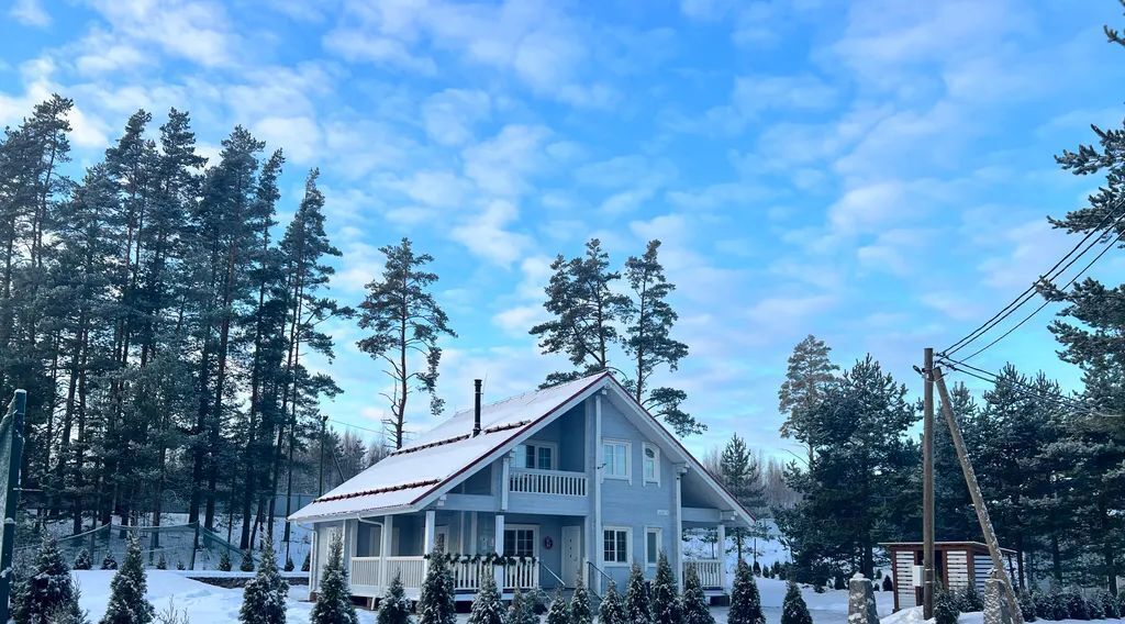 дом р-н Выборгский Каменногорское городское поселение, Озеро Лунное кп, ул. Лунная, 15 фото 1