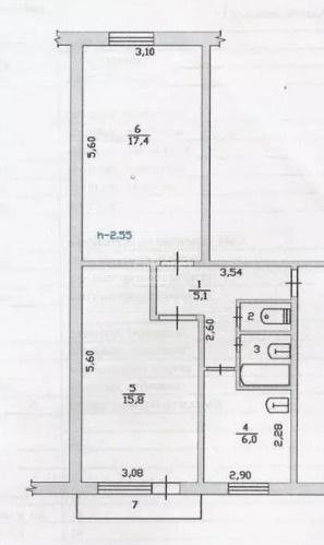 квартира г Барнаул р-н Индустриальный ул Георгиева 43 Барнаул городской округ фото 10