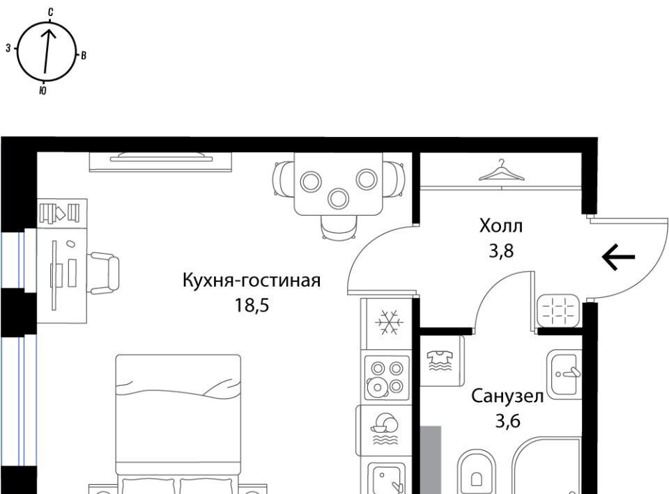 квартира р-н Ломоносовский д Ольгино Низинское с/пос, Проспект Ветеранов, Экография жилой комплекс фото 1