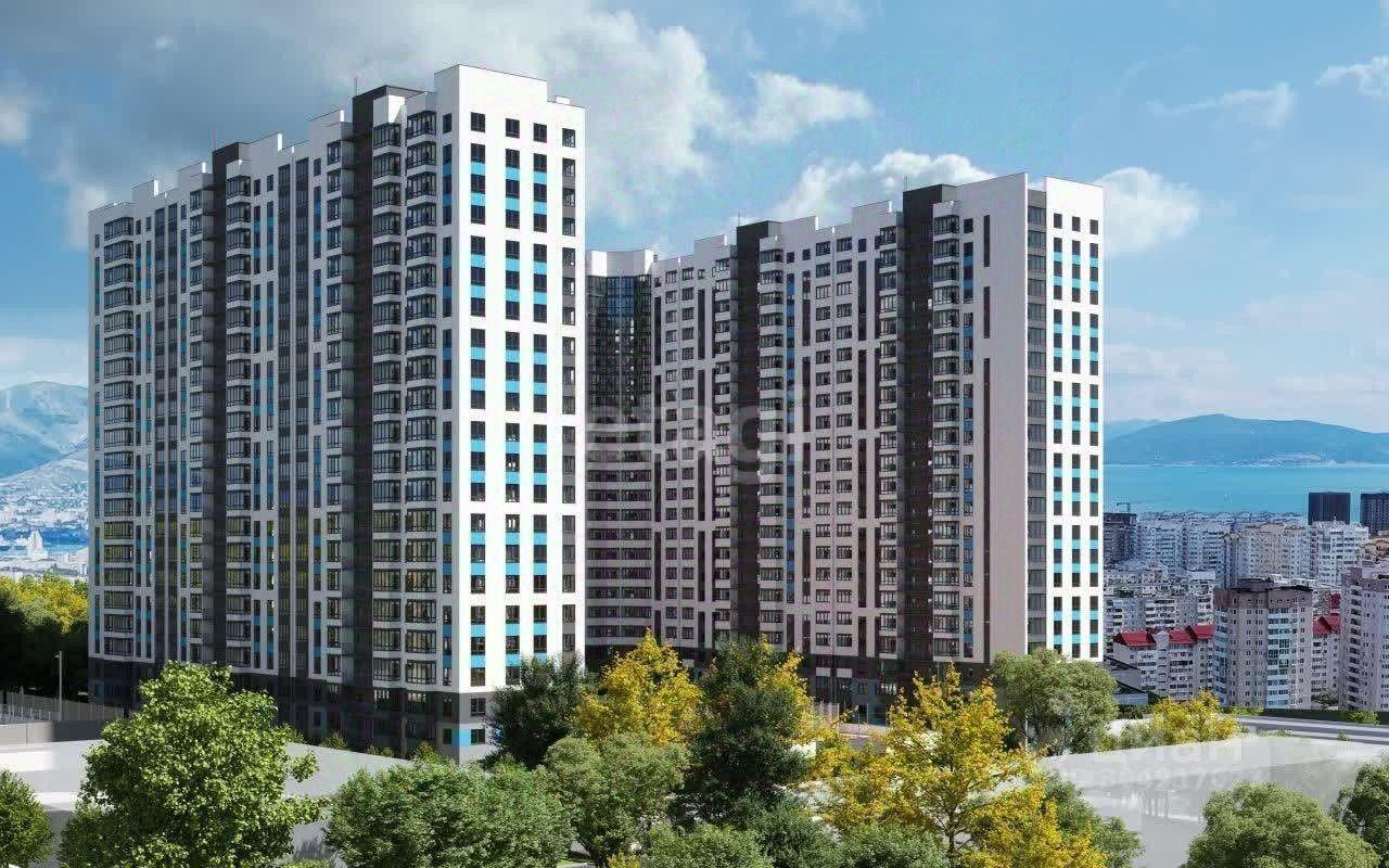квартира г Новороссийск р-н Центральный ул Куникова 47б ЖК «Облака» фото 2