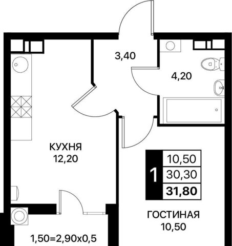 р-н Первомайский пр-кт Шолохова Умный квартал «Smartpolet» з/у 3 фото