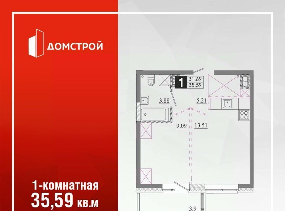 квартира г Иркутск р-н Ленинский Ново-Ленино фото 1
