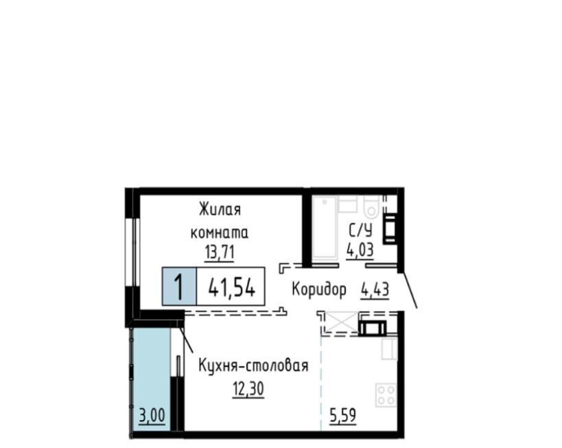 квартира г Хабаровск р-н Индустриальный ул Им Лейтенанта Орлова С.В. 9 фото 30