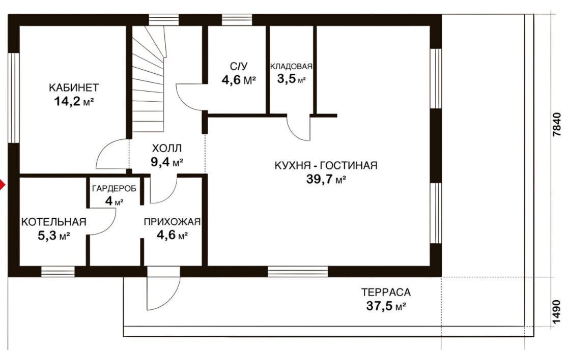 дом р-н Всеволожский Московское шоссе, 10 км, Свердловское городское поселение, коттеджный пос. Негород Заневский, Свердлова фото 15