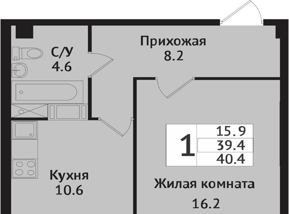 квартира р-н Всеволожский г Всеволожск ул Севастопольская 2к/1 Проспект Большевиков фото 1