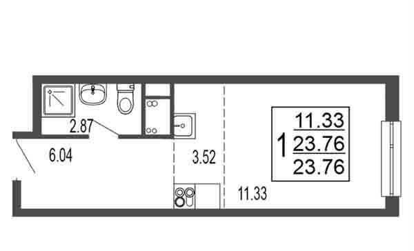 квартира г Лыткарино мкр 6-й 15д фото 1