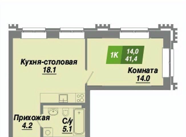 квартира г Новосибирск р-н Калининский Заельцовская Калининский квартал жилой комплекс фото 1