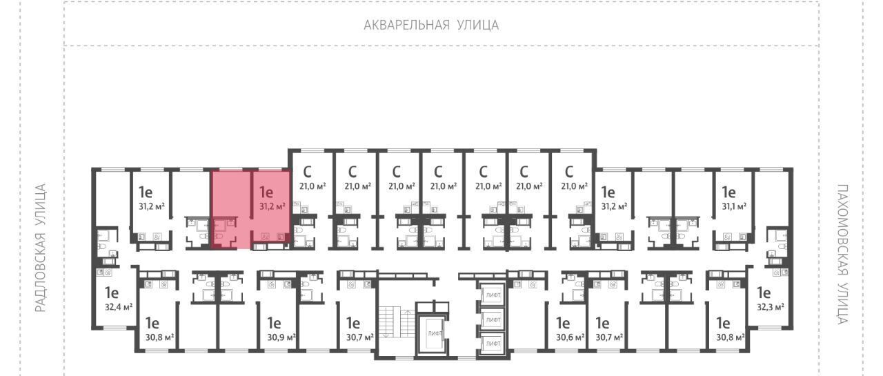 квартира г Санкт-Петербург метро Академическая ЖК «Ручьи» округ Полюстрово фото 2