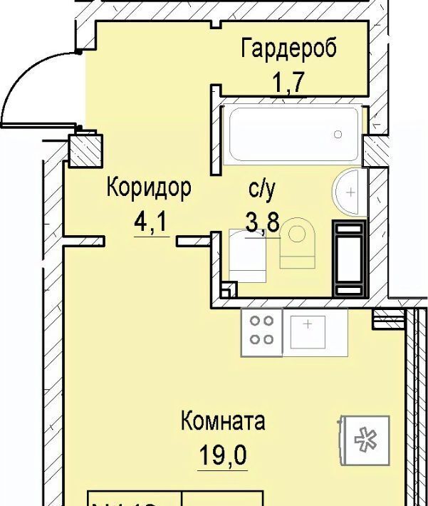 квартира г Нижний Новгород р-н Ленинский ул Июльских Дней фото 1