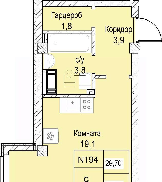 квартира г Нижний Новгород р-н Ленинский ул Июльских Дней фото 1