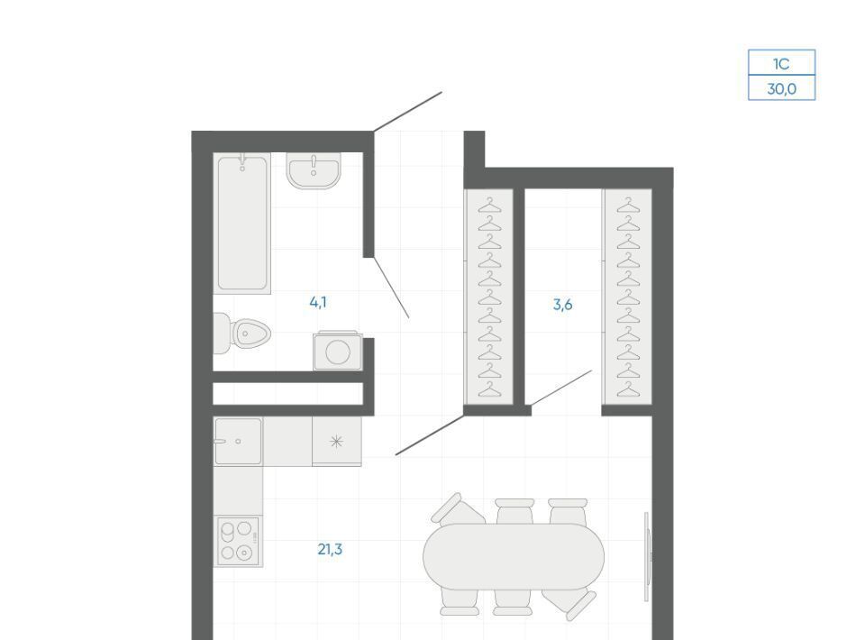 квартира г Екатеринбург Академический Чкаловская 12-й кв-л, 6, Академический мкр фото 1