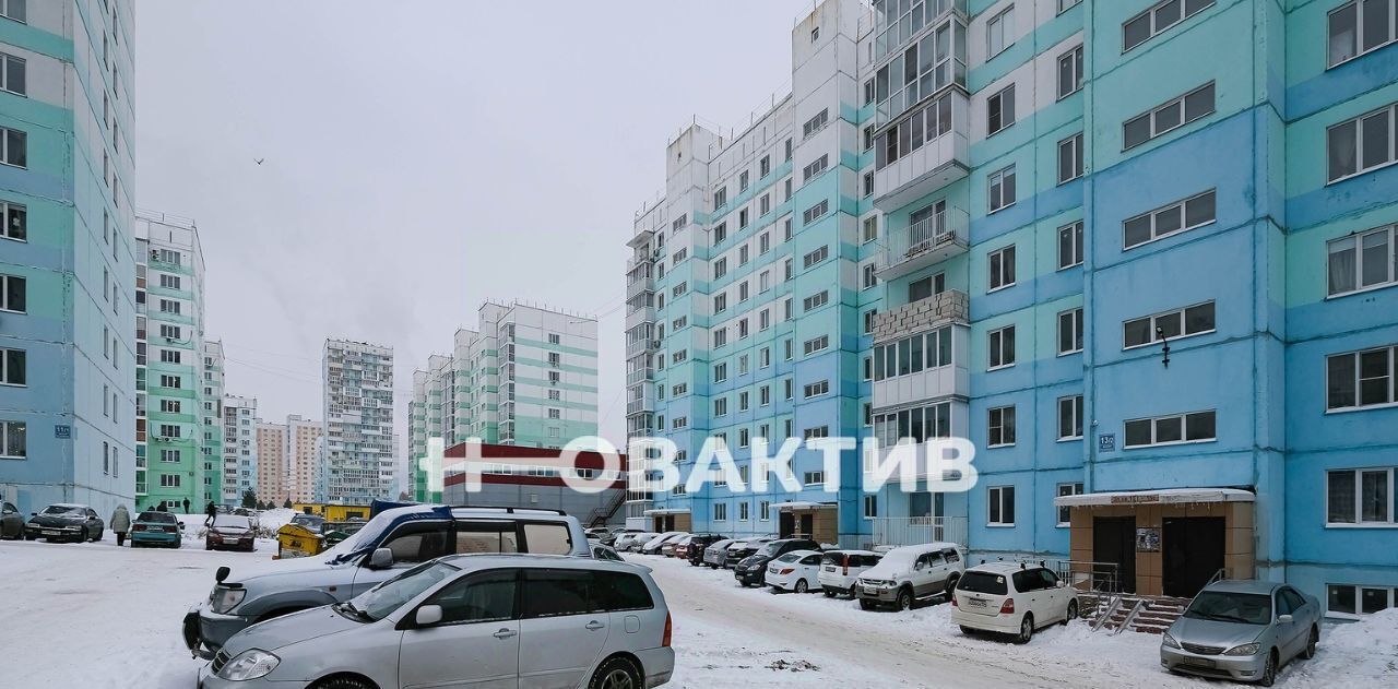 квартира г Новосибирск Золотая Нива ул Виталия Потылицына 13/2 фото 30
