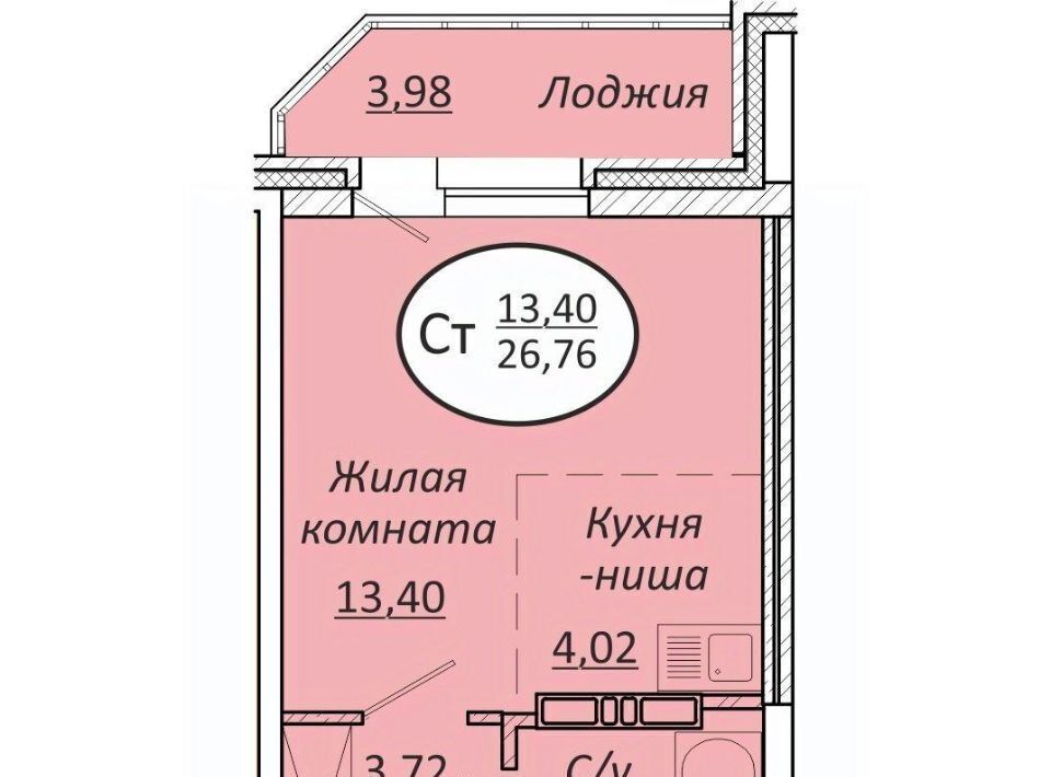 квартира г Новосибирск р-н Октябрьский Октябрьская фото 1