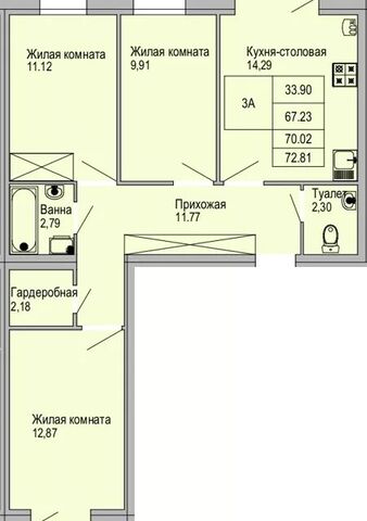 квартира мкр 3-й 5 городской округ Козьмодемьянск фото