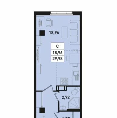 квартира р-н Всеволожский г Мурино ул Шоссе в Лаврики 93 Девяткино фото 1