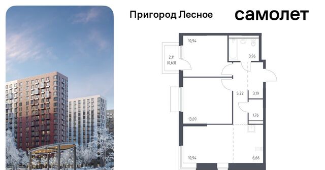 д Мисайлово ЖК «Пригород Лесное» Зябликово, к 18 фото