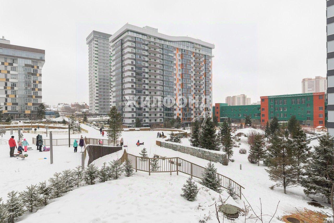 квартира г Новосибирск р-н Октябрьский ул Лескова 27 ЖК «Оазис» фото 19