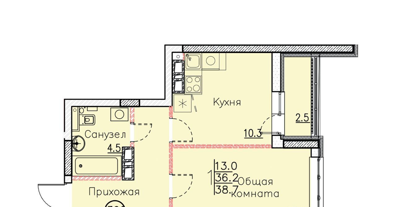 квартира г Энгельс р-н мкр Энгельс-9 городское поселение Энгельс фото 1