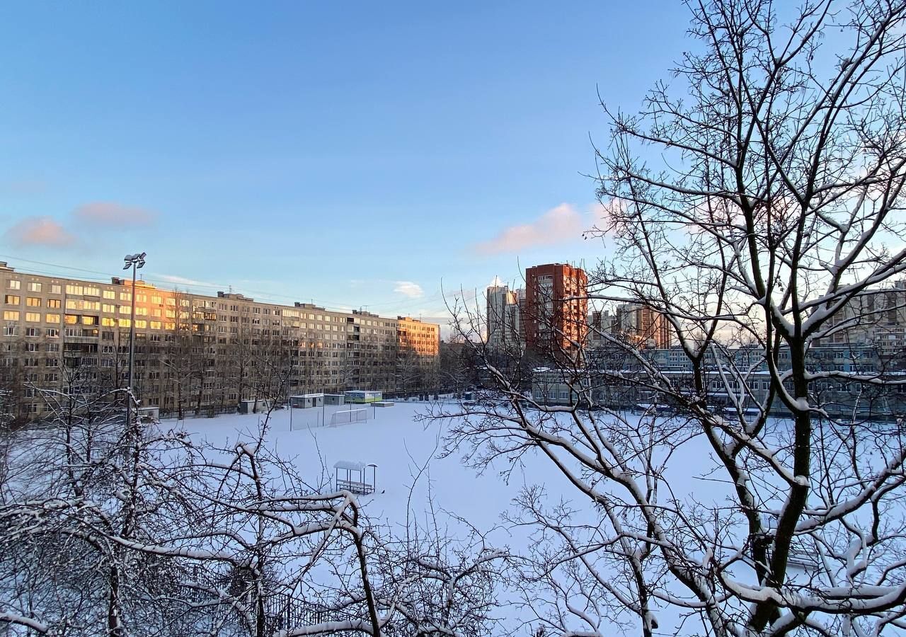 квартира г Санкт-Петербург метро Проспект Славы ул Димитрова 15к/2 округ Георгиевский фото 9