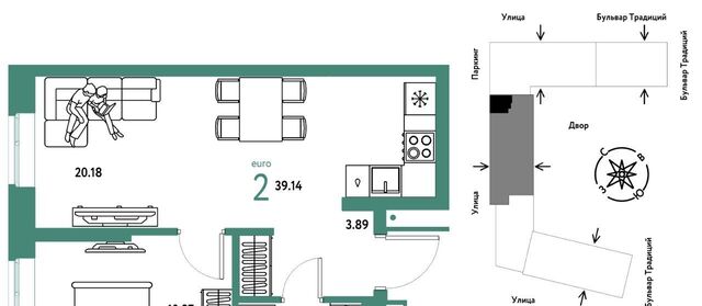 р-н Калининский ул Андрея Кореневского 1к/2 фото