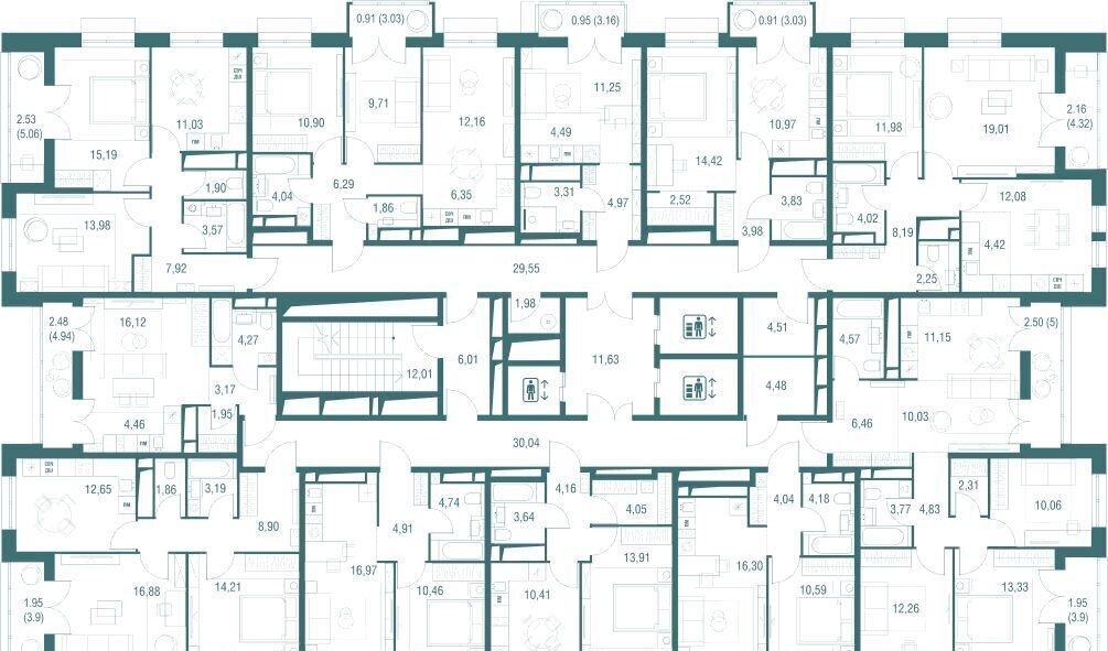 квартира г Одинцово ул Северная 4б ЖК «Одинбург» Одинцово фото 2