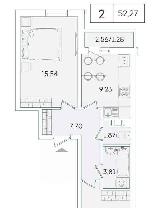 квартира р-н Всеволожский г Мурино ул Графская 6к/4 ЖК Lampo Девяткино фото 1