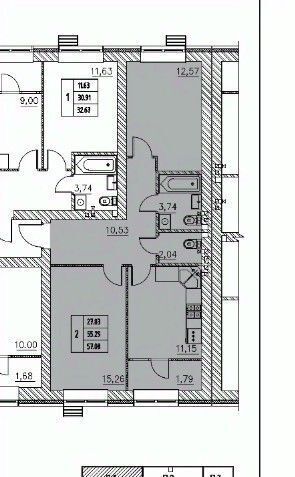 квартира р-н Высокогорский с Высокая Гора ул Хасана Шайдуллина 1 Авиастроительная фото 2