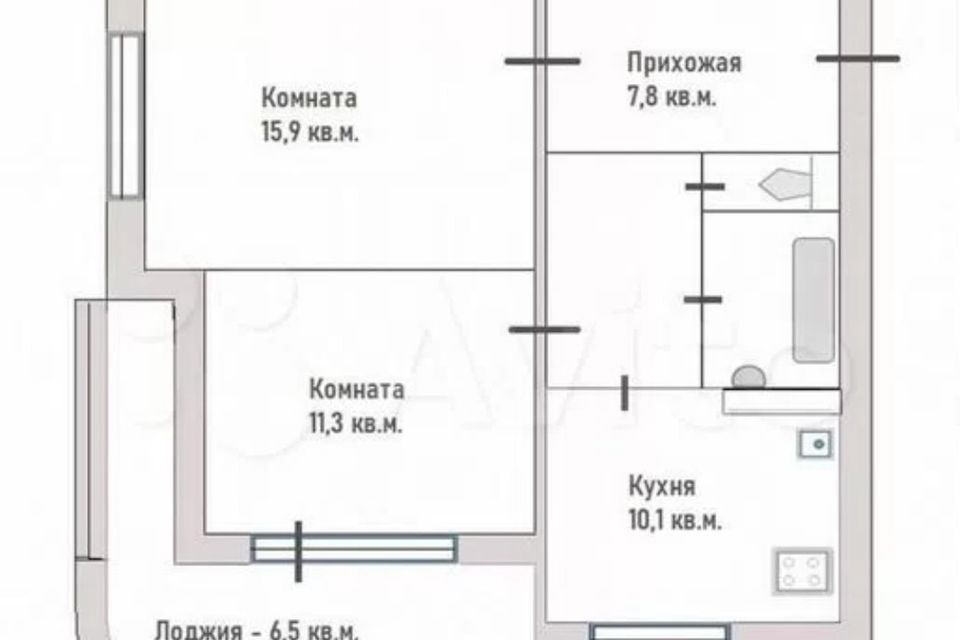 квартира г Санкт-Петербург ул Малая Бухарестская 9 Фрунзенский фото 1