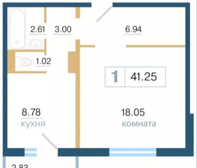 квартира г Красноярск р-н Советский ул Ольховая 10 микрорайон «Нанжуль-Солнечный» мкр-н Нанжуль-Солнечный фото 2