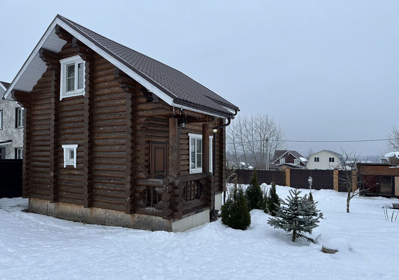 дом городской округ Клин д Голиково днп Солнечный берег ул 1-я Парковая 123 66 км, Клин, Рогачёвское шоссе фото 13