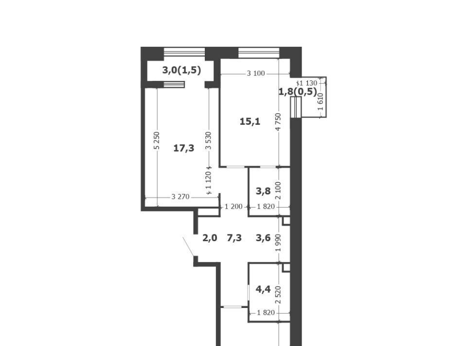 квартира г Москва метро ЗИЛ ЖК Шагал 3-я оч., к 6 фото 2