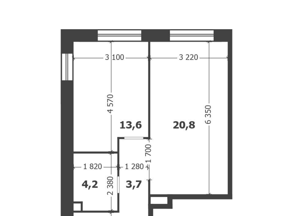 квартира г Москва метро ЗИЛ проезд Проектируемый № 7021А фото 2