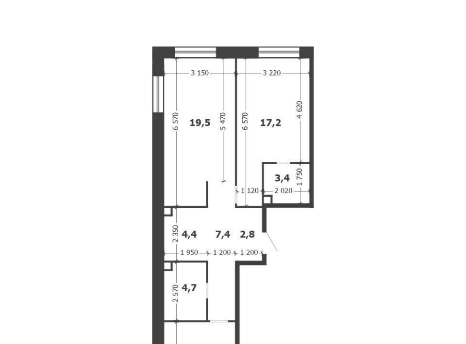 квартира г Москва метро ЗИЛ ЖК Шагал 3-я оч., к 9 фото 2