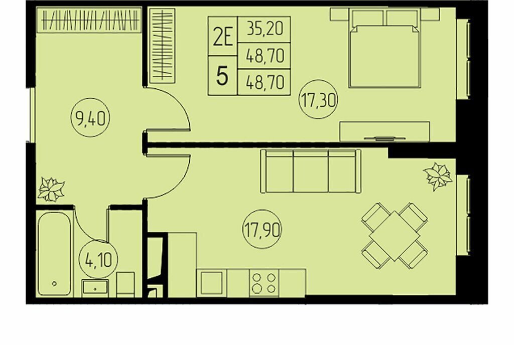 квартира г Пушкино микрорайон Инессы Арманд ЖК 31 квартал фото 1