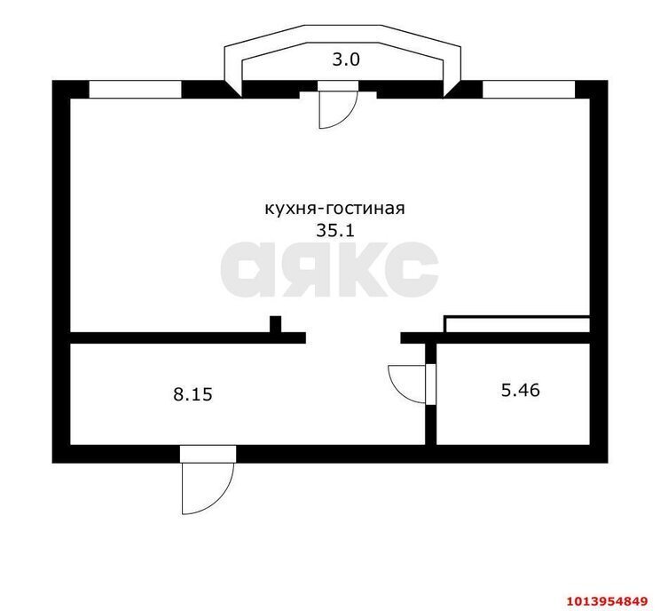 квартира р-н Тахтамукайский пгт Яблоновский ул Космическая 90 Яблоновское городское поселение фото 12