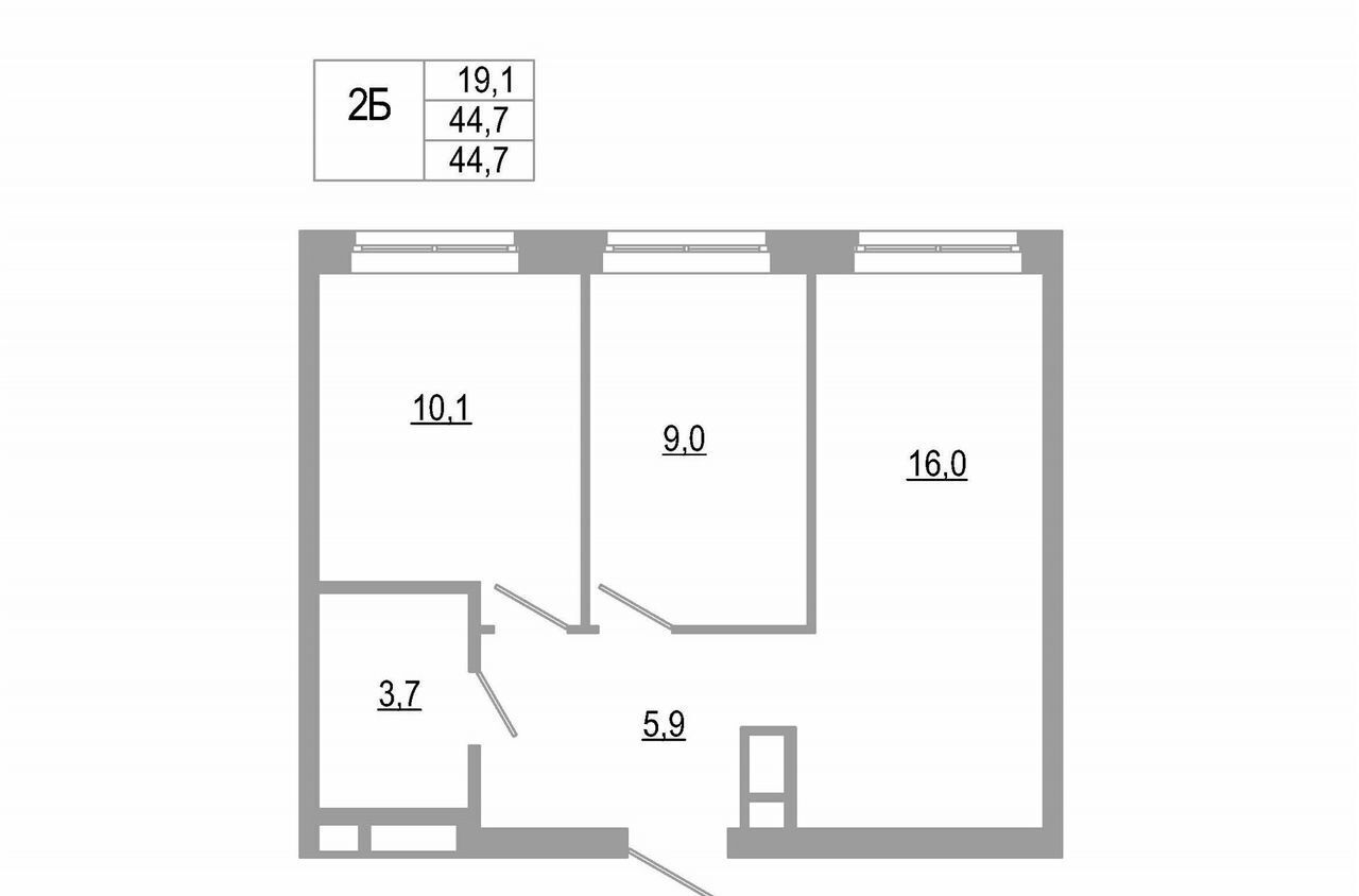 квартира г Екатеринбург Академический ул Владимира Букина корп. 1. 2 фото 1